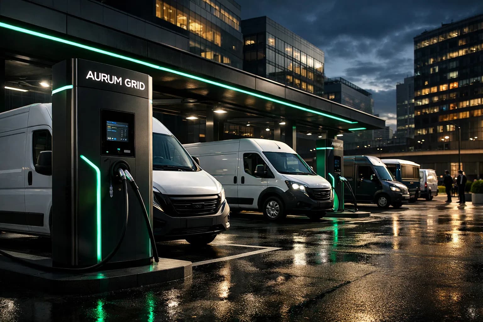 Aurum Grid EV charging hub